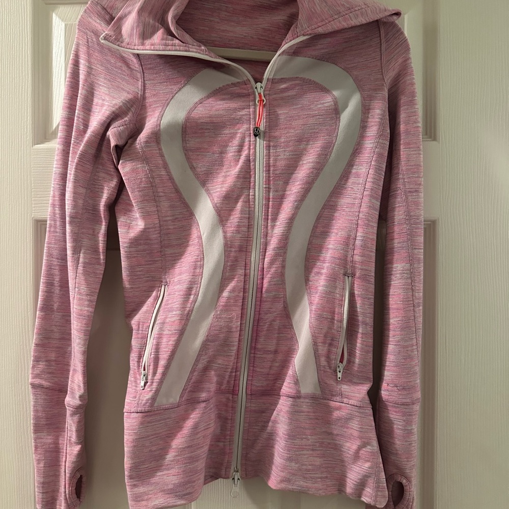 Lululemon pink stride jacket